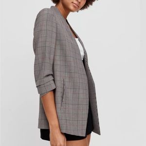 Aritzia Babaton Power Check Blazer